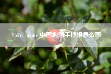 仁寿中国地图手抄报怎么画