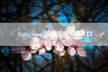 仁寿国家消防报名入口