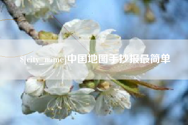 仁寿中国地图手抄报最简单