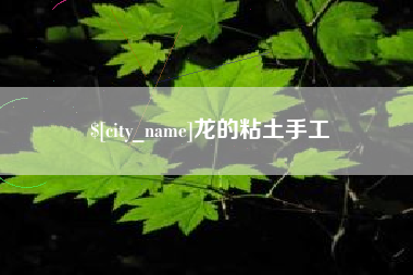 仁寿龙的粘土手工