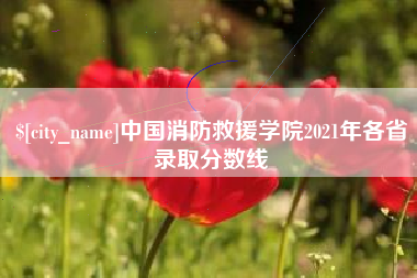 仁寿中国消防救援学院2021年各省录取分数线
