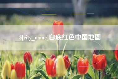 仁寿白底红色中国地图