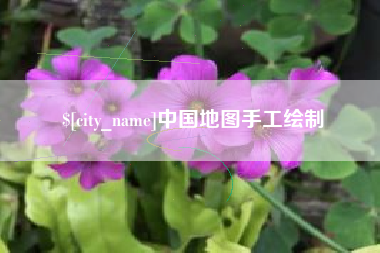仁寿中国地图手工绘制