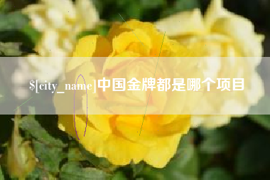 仁寿中国金牌都是哪个项目