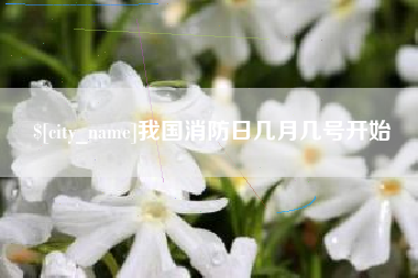 仁寿我国消防日几月几号开始