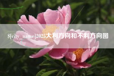 仁寿2025大利方向和不利方向图