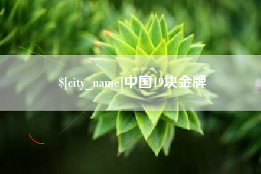 仁寿中国19块金牌