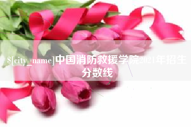 仁寿中国消防救援学院2021年招生分数线